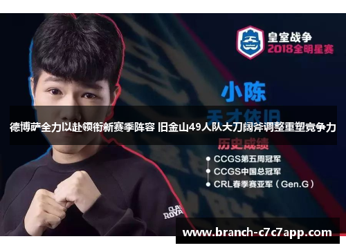 德博萨全力以赴领衔新赛季阵容 旧金山49人队大刀阔斧调整重塑竞争力 德博萨全力以赴领衔新赛季阵容 旧金山49人队大刀阔斧调整重塑竞争力